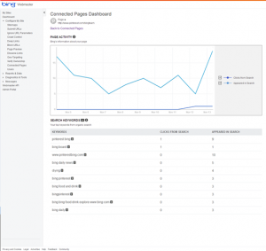 bing-connected-pages-dashboard